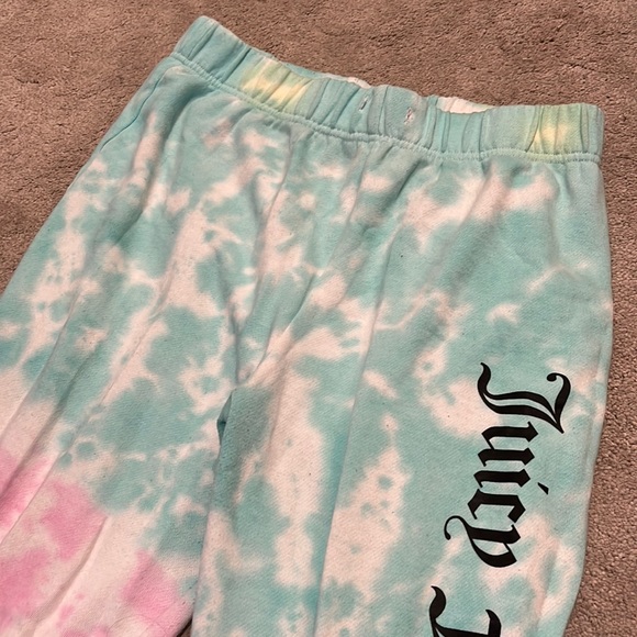 Y2k Juicy Couture Tie-Dye Sweatpants, Size M - Picture 4 of 9